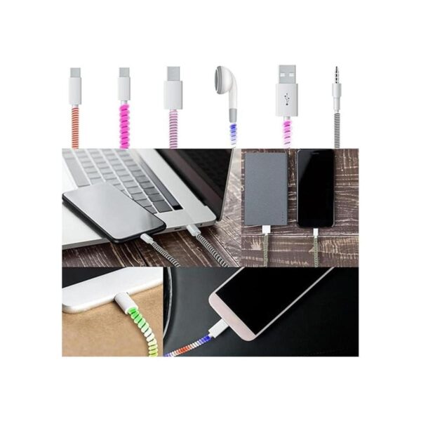 Rancco Protector de cable en espiral para auriculares_2