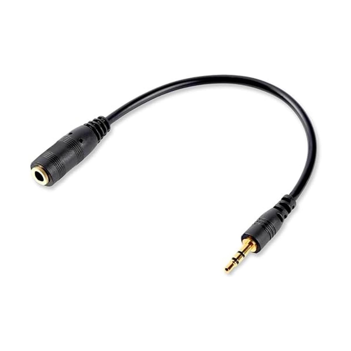 Electop Cable adaptador de conector de audio estéreo de