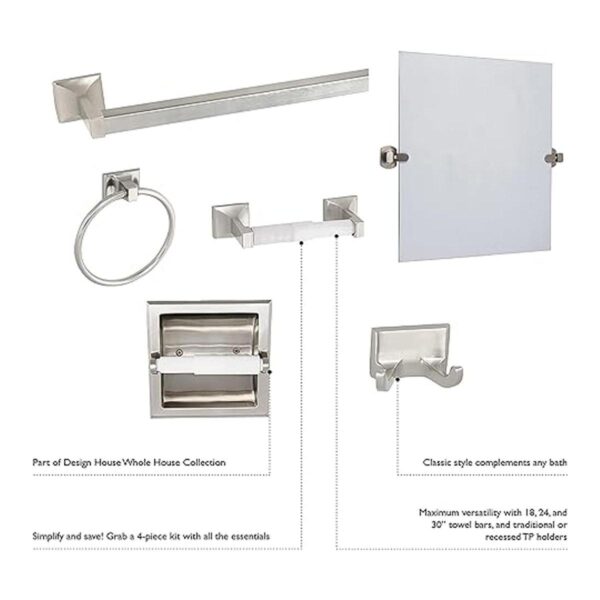 Design House 533059 Millbridge Accesorios de baño gancho