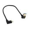 Xiwai Cable de datos reversible USB 3.1 USBC en ángulo a_5