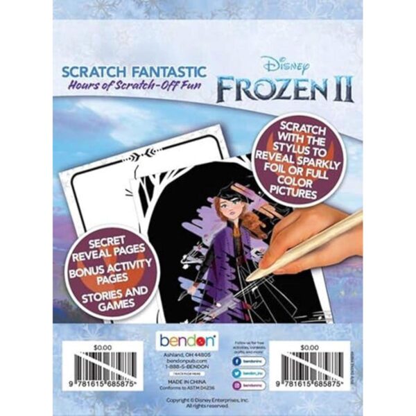 Bendon Frozen II Fantástico libro de actividades para_2