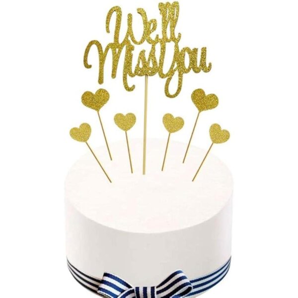 We ll Miss You Decoración para tartas para jubilación_1