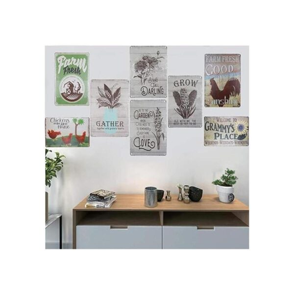 Skyc The Rooster May Crow But The Hen Carteles de metal