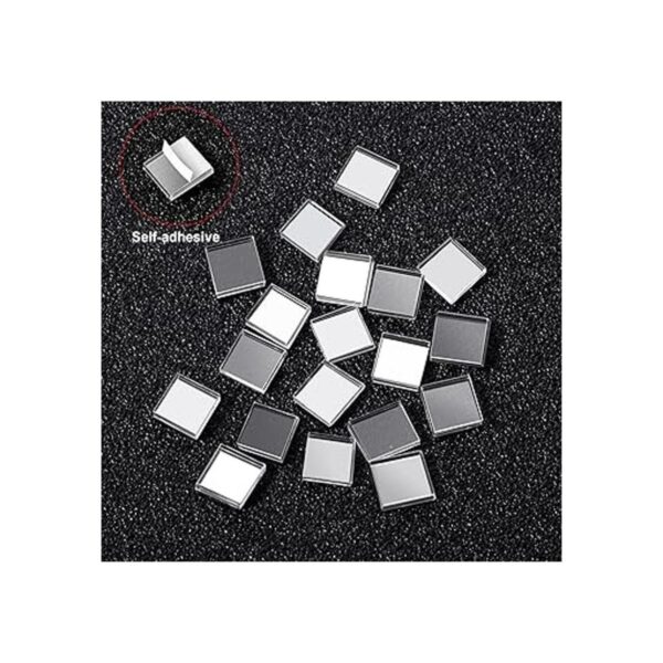 SATINIOR 3600 piezas de cristal cuadrado autoadhesivo de_3