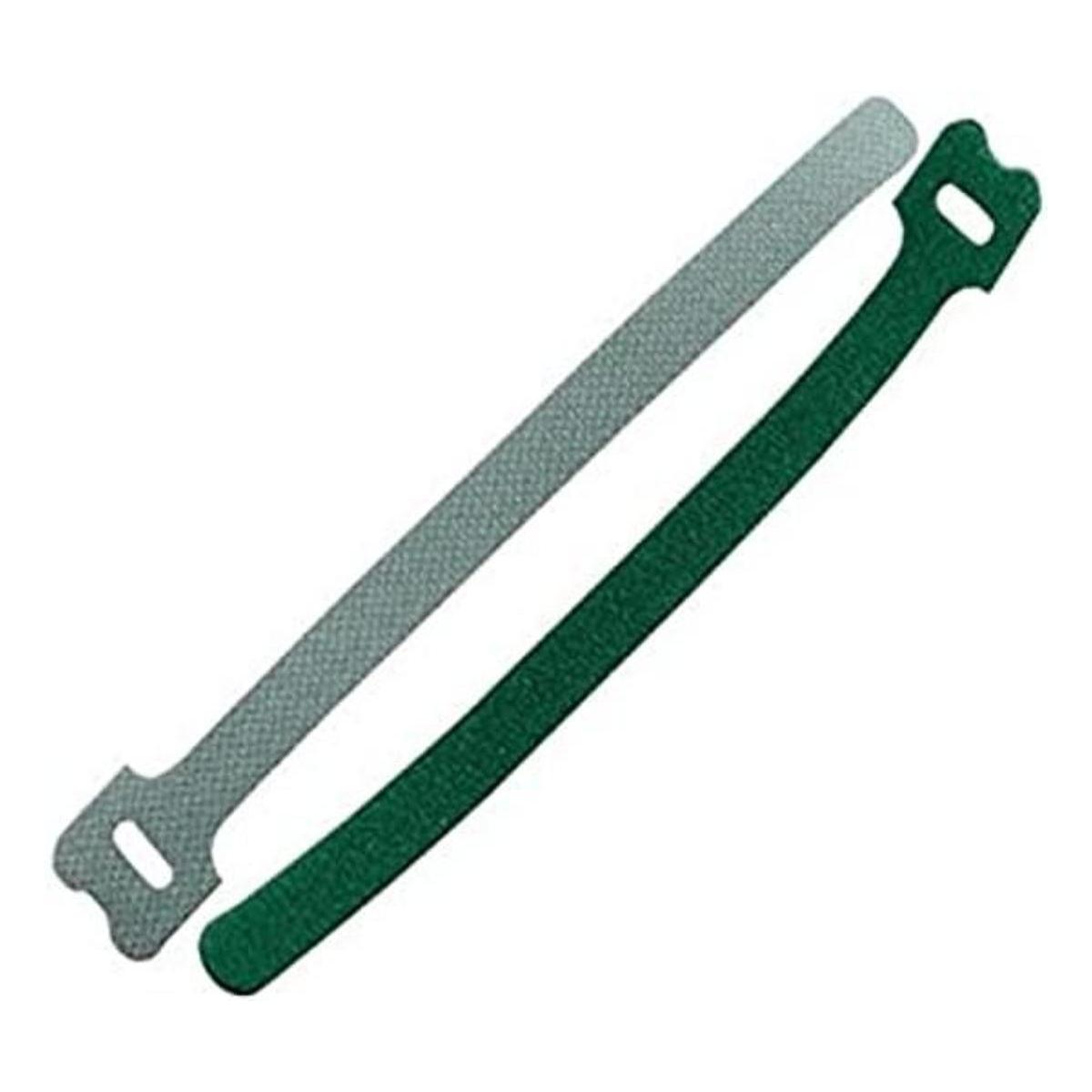 Correas de gancho y bucle de 8.0 in. Verde 888172