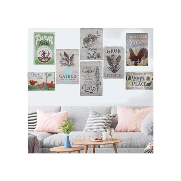 Skyc The Rooster May Crow But The Hen Carteles de metal