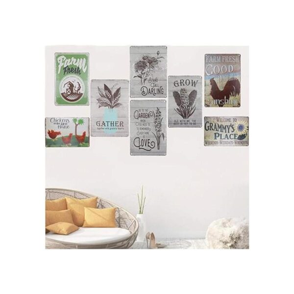 Skyc The Rooster May Crow But The Hen Carteles de metal