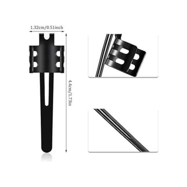 Linterna bolsillo negro clip extraíble accesorio Penlight