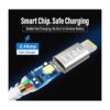 Cable corto Lightning para iPhone de 6 pulgadas_3