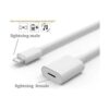 Cable de extensión de cargador para iPhone compatible con_2