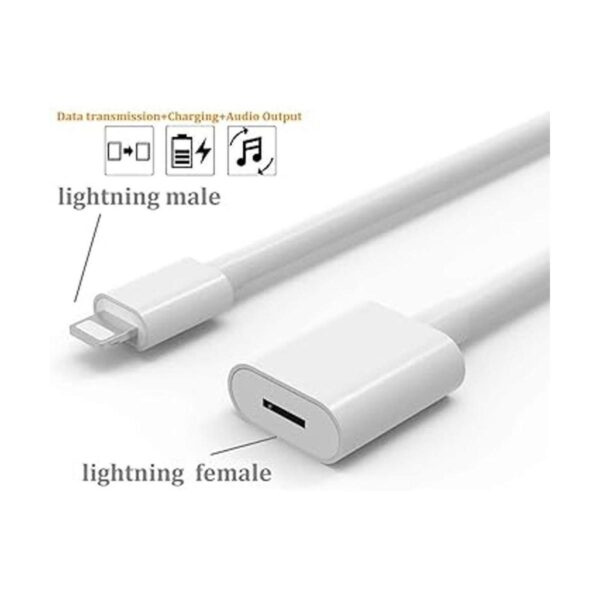 Cable de extensión de cargador para iPhone compatible con_2