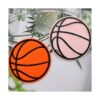 20 parches de bordado de baloncesto para planchar y coser