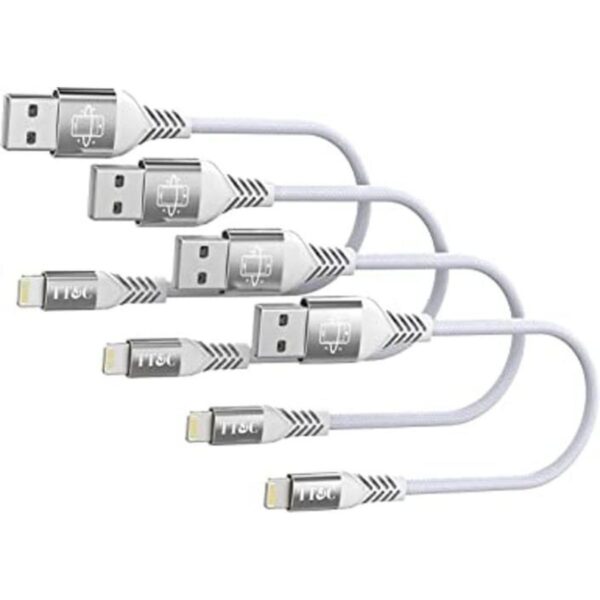 Cable corto Lightning para iPhone de 6 pulgadas_1