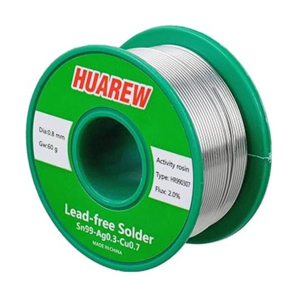 HUAREW HR990307 Sn 99Ag 0.3Cu 0.7 alambre de soldadura sin_2