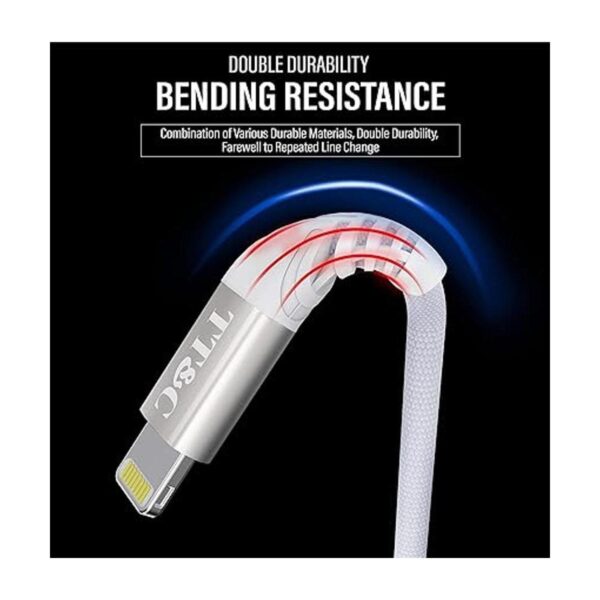 Cable corto Lightning para iPhone de 6 pulgadas_4