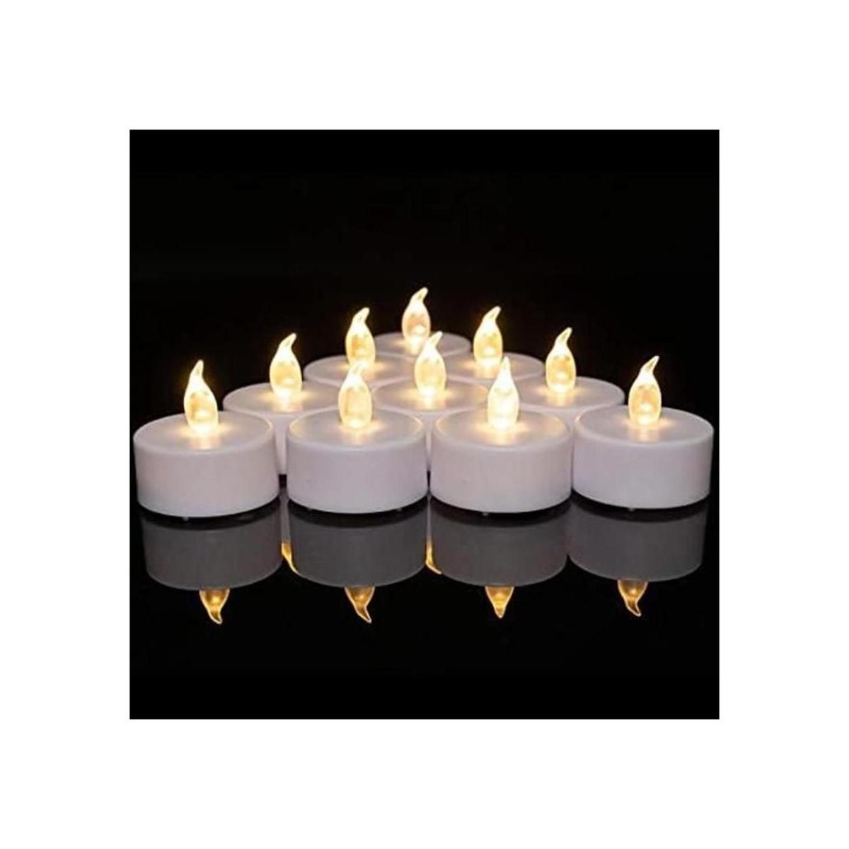 Velas alimentadas por baterías Paquete de 24 velas