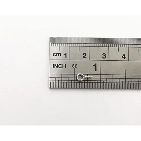 IDEALSV 800 piezas de mini perno de ojo de 0.157 in x_2