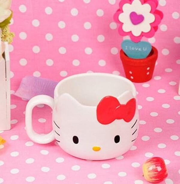 Sanrio Taza troquelada de Hello Kitty Face