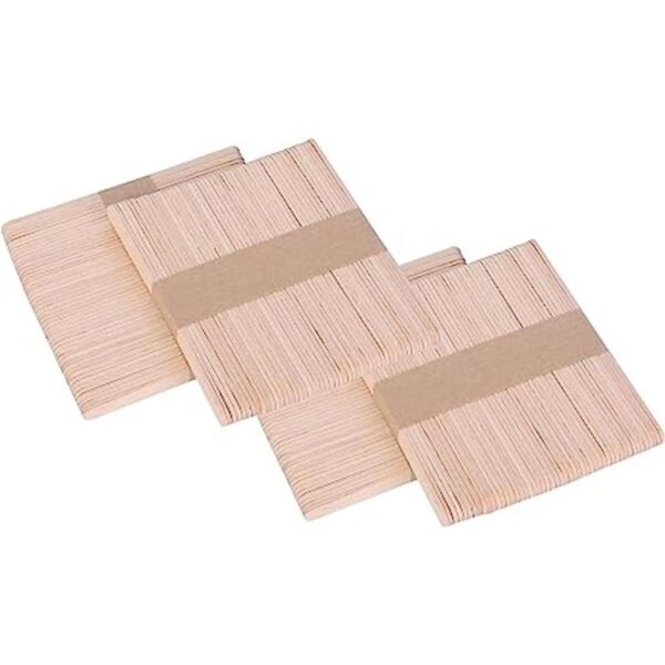 Gmark Palillos de madera para manualidades 200 unidades