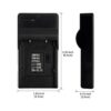 ENEL10 Cargador USB para Nikon Coolpix S200 S203 S210_5