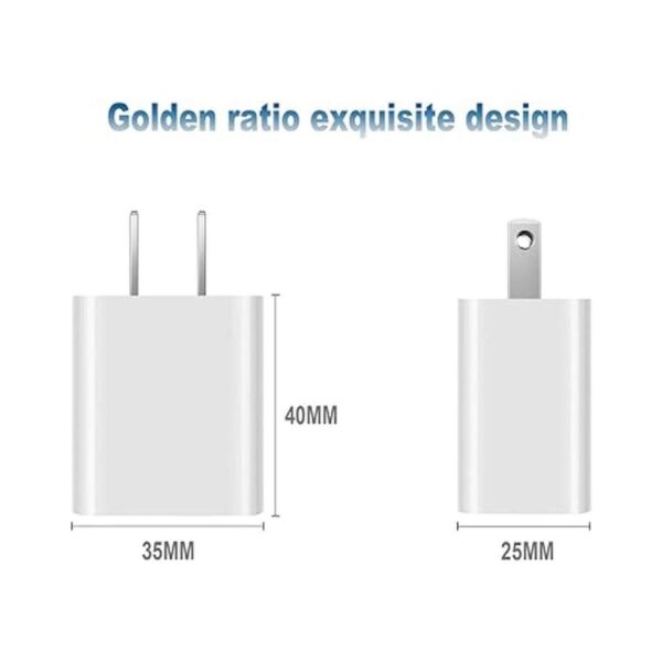 Bloque de cargador de pared USB paquete de 2 conectores_3