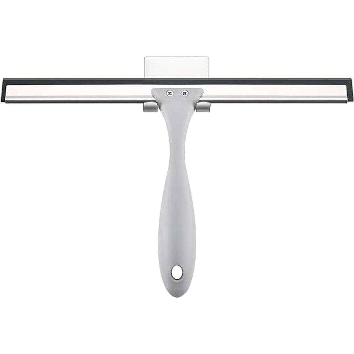AmazerBath Escobilla de goma para puerta de vidrio de