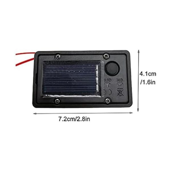 CALIDAKA Linterna solar de repuesto de repuesto para_4