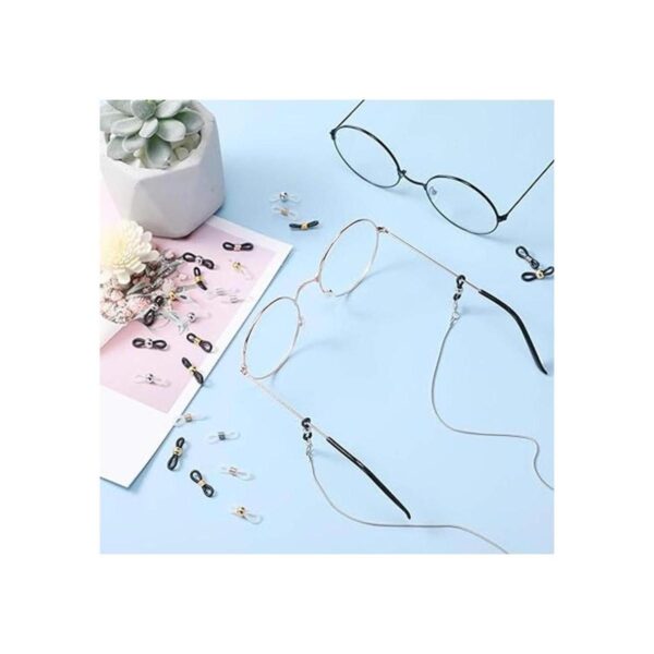 Terminales de cadena de gafas para gafas soporte de