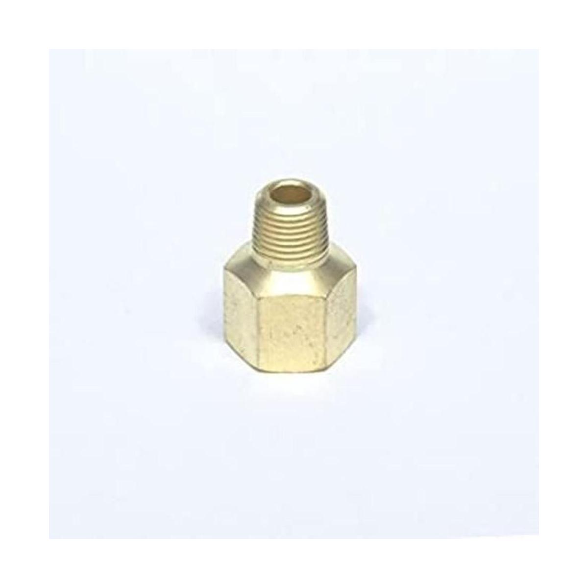 FasParts Adaptador reductor de tubo de latón macho a