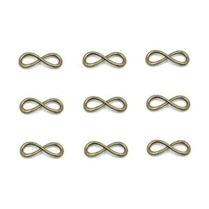 50 dijes para conectores de símbolo infinito colgantes_1