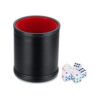Taza de dados profesional con forro de fieltro con 6_1