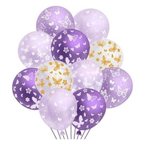 PANTIDE 36 globos con estampado de mariposas de 12_1