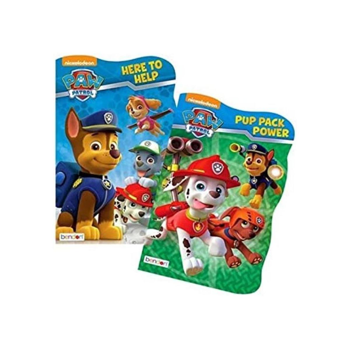 Juego de libro de tablero de la Patrulla Canina 2 libros