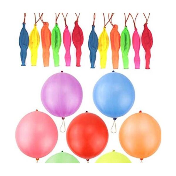 20 globos de perforación globos con bandas de goma para_1