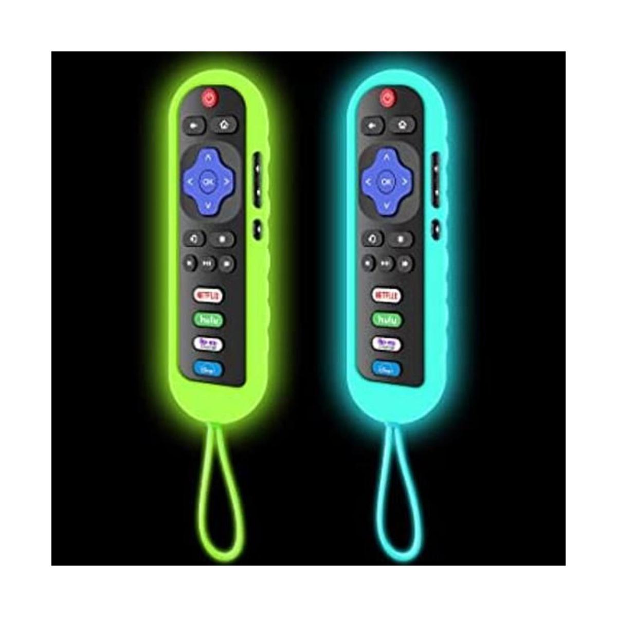 Paquete de 2 fundas para control remoto Roku compatible