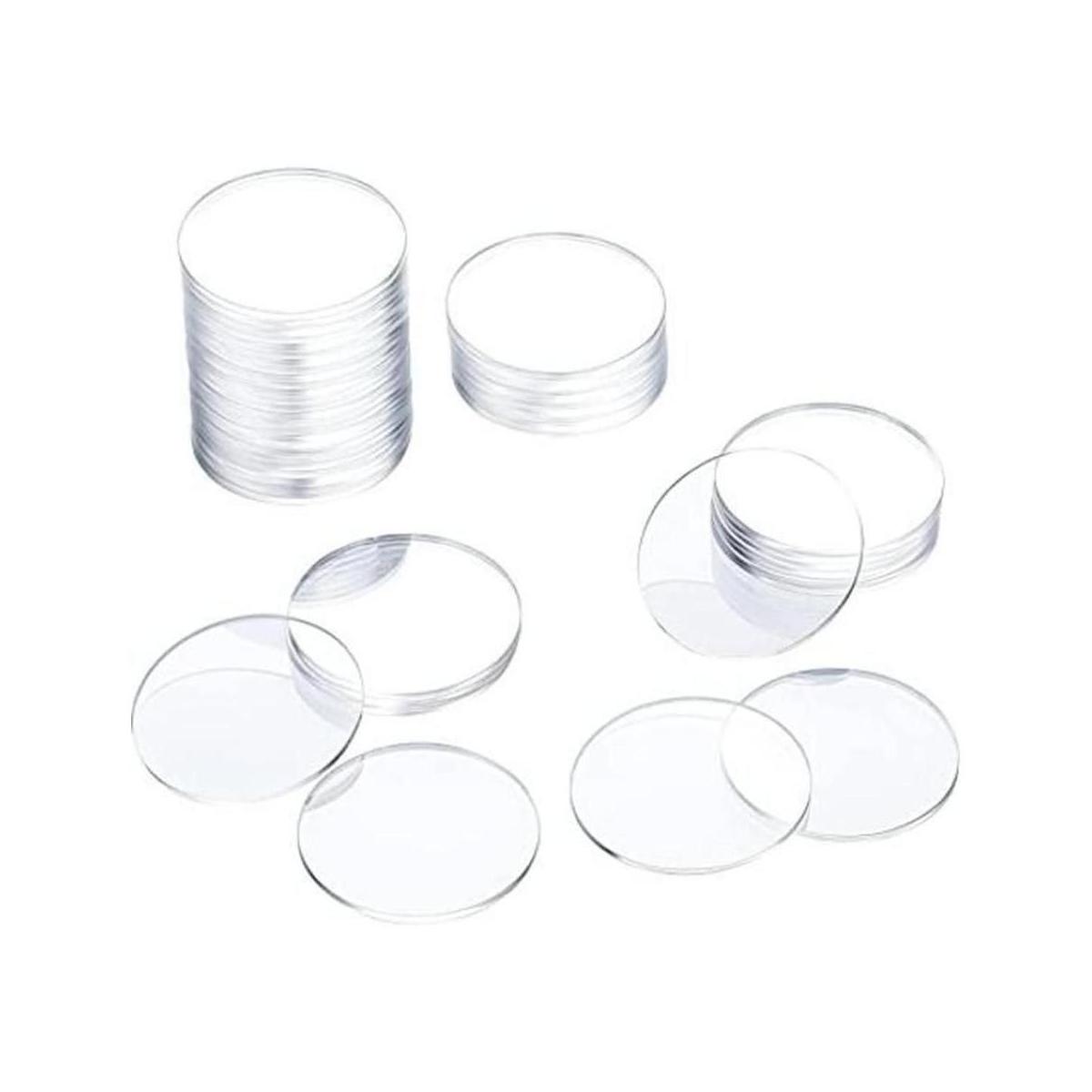 36 piezas de lámina acrílica transparente de 0.08 pulgadas