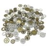130 abalorios Steampunk Gears JIALEEY bronce y plata_3