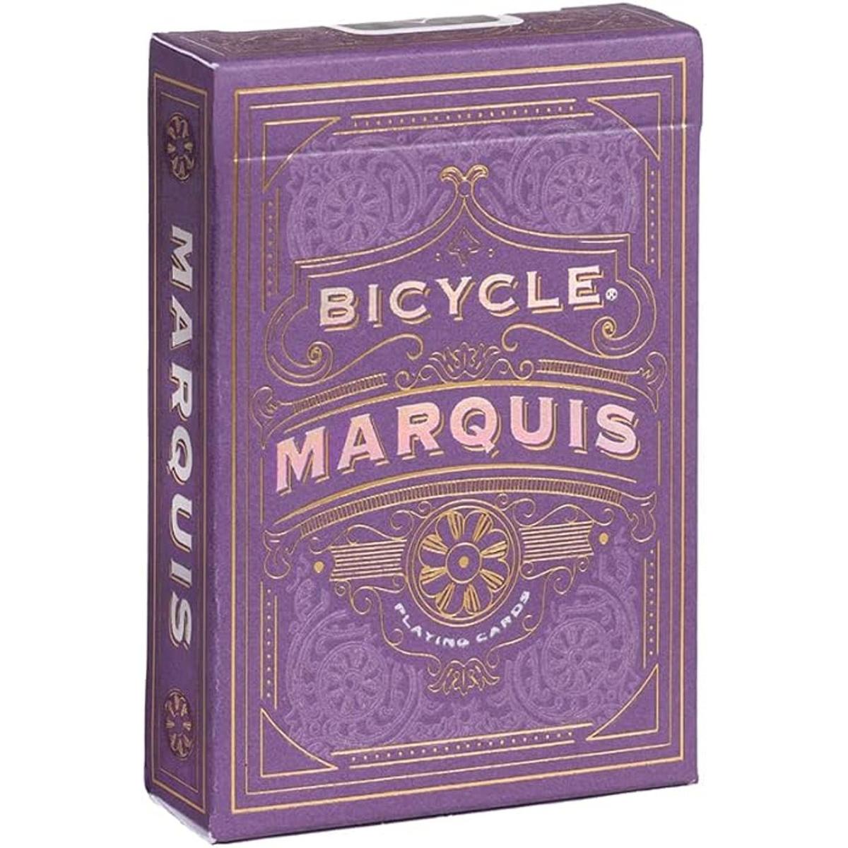 Bicycle Marquis Cartas de juego color morado