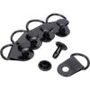 ONLYKXY 50 piezas de gancho de encaje negro para botas de_1