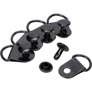 ONLYKXY 50 piezas de gancho de encaje negro para botas de_1