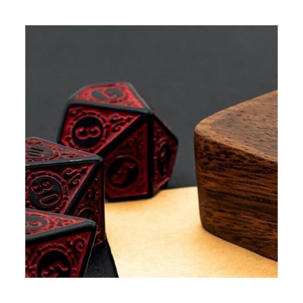 Poludie DND Juego de dados poliédricos DD 7 piezas con_6