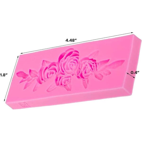 Molde de silicona para decoración de cupcakes decoración_2