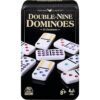 Juego de dominó Double Nine en lata de almacenamiento_1