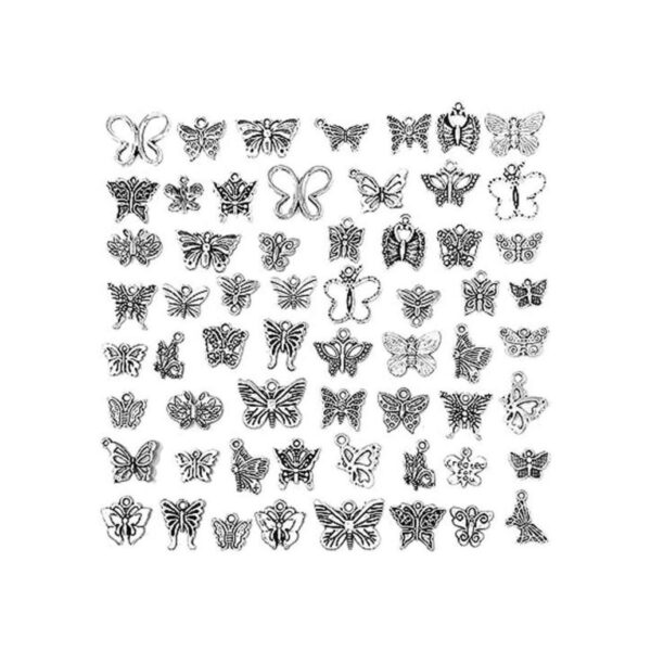 JIALEEY Dijes de mariposa para hacer joyas y manualidades_1