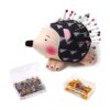 CICITOYWO Cojín de pin en forma de erizo lindo kit de