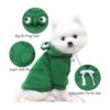 Cnorialy Sudadera con capucha para perros y gatos con_4