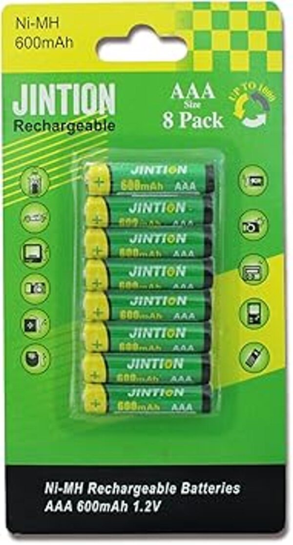 Pilas recargables AAA NiMh AAA 600 mAh recargables 1.2 V_2