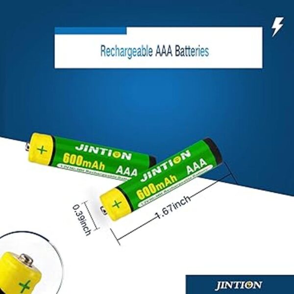 Pilas recargables AAA NiMh AAA 600 mAh recargables 1.2 V_4
