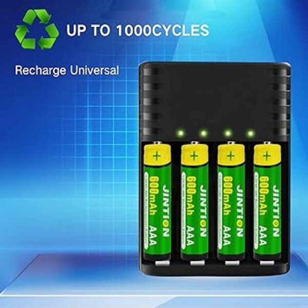 Pilas recargables AAA NiMh AAA 600 mAh recargables 1.2 V_6