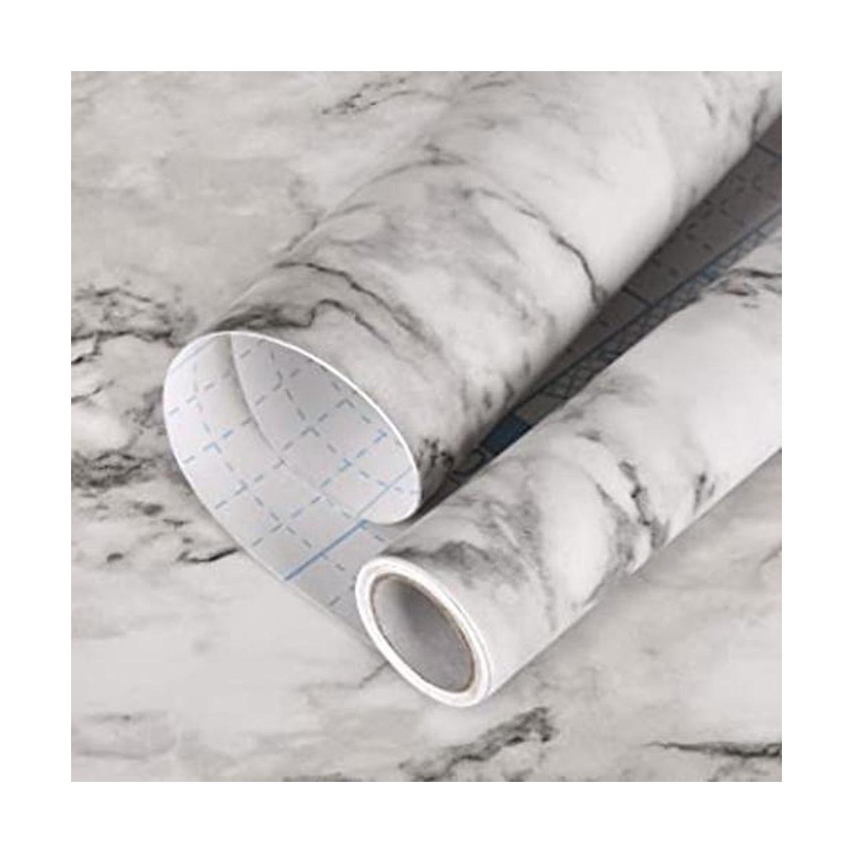 Mecpar Papel tapiz de mármol papel de contacto de mármol